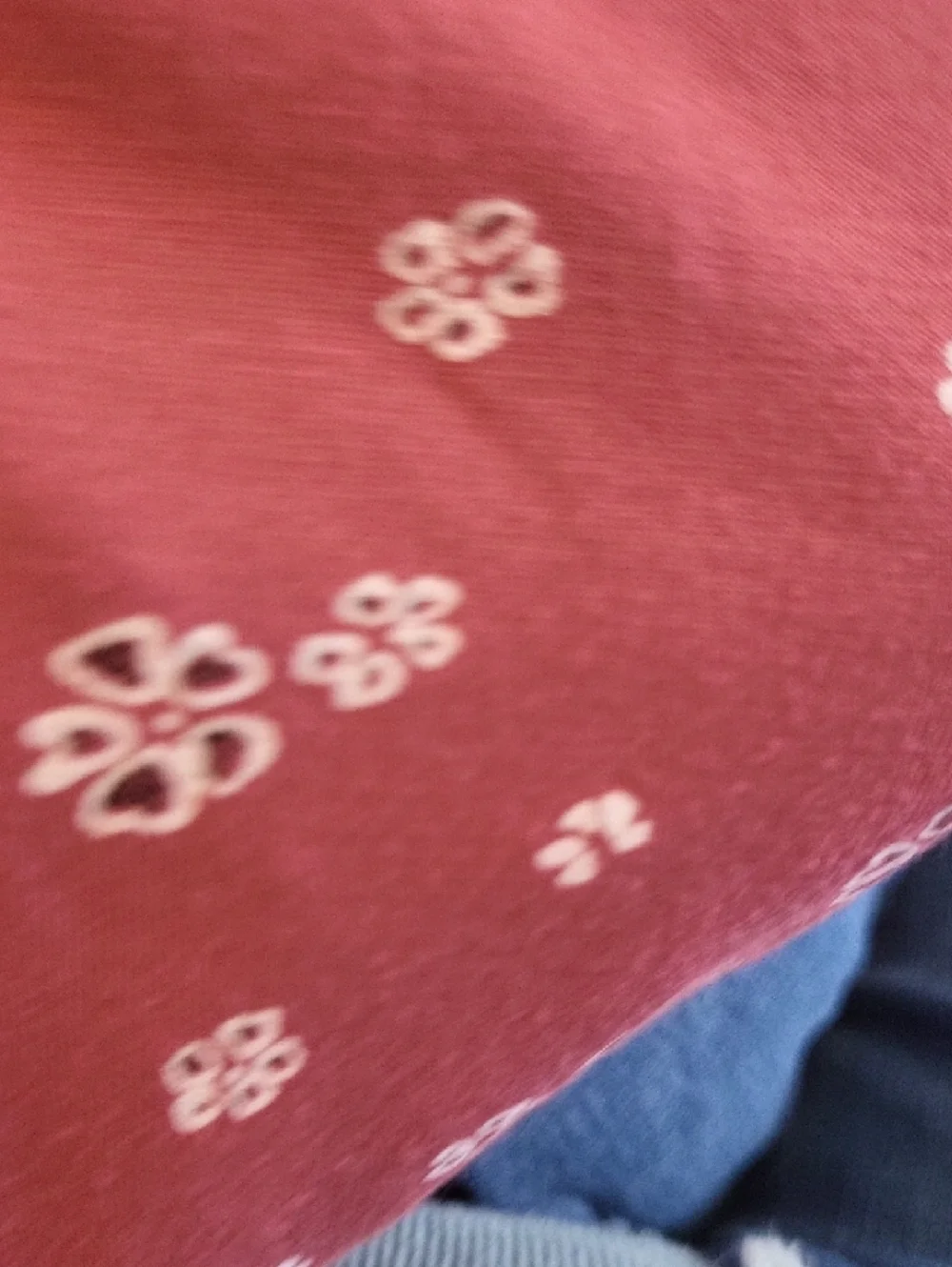 Women’s Floral Tank Top in Dusty Rose - Picture 10 of 11